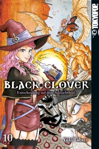 Buchcover und Innenansicht für das Buch: Black Clover 10