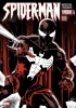 Buchcover und Innenansicht für das Buch: Spider-Man: Black Suit & Blood (2024)