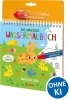 Buchcover und Innenansicht für das Buch: Mes Dessins Magiques - Les animaux mignons