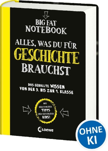 Buchcover und Innenansicht für das Buch: Big Fat Notebook World History