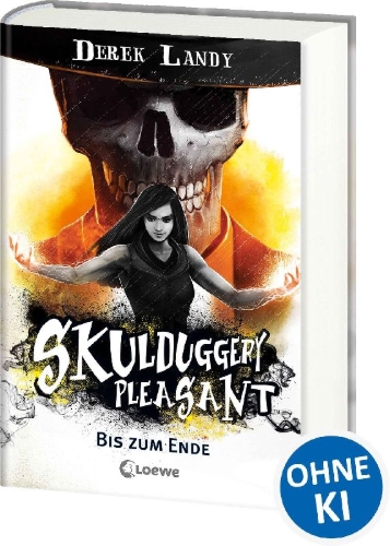 Buchcover und Innenansicht für das Buch: Landy, Skulduggery Pleasant 15