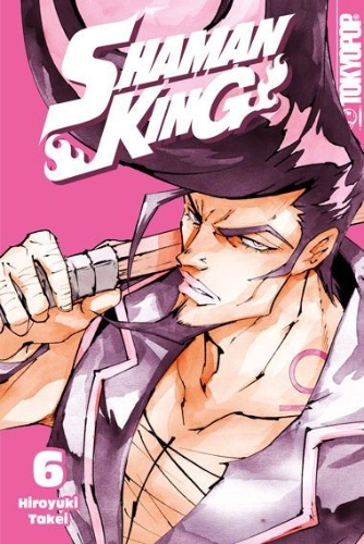 Buchcover und Innenansicht für das Buch: Shaman King 06