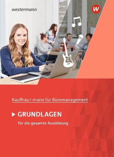 Buchcover und Innenansicht für das Buch: Kaufmann/Kauffrau für Büromanagement