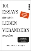 Buchcover und Innenansicht für das Buch: 101 Essays that will change the Way you think