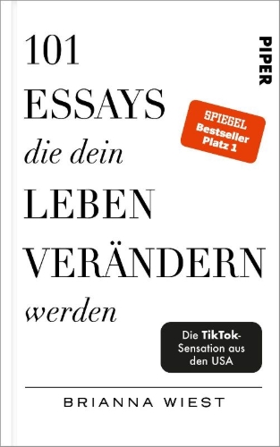Buchcover und Innenansicht für das Buch: 101 Essays that will change the Way you think