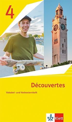 Buchcover und Innenansicht für das Buch: Découvertes 4. Vokabel- und Verbenlernheft 4. Lernjahr. Ausgabe 1. oder 2. Fremdsprache