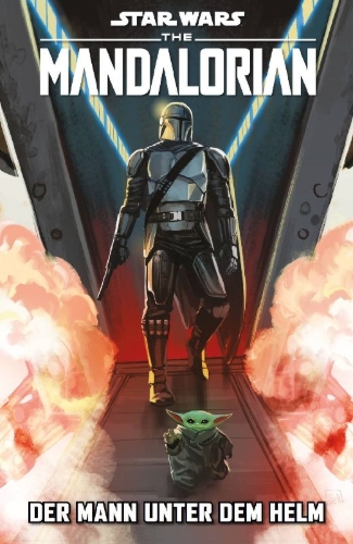 Buchcover und Innenansicht für das Buch: Star Wars: The Mandalorian #5-#8 (2022)