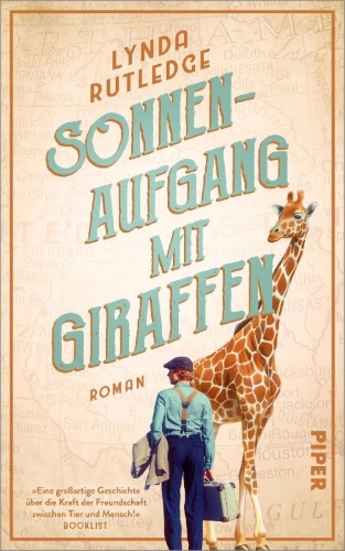 Buchcover und Innenansicht für das Buch: West with Giraffes