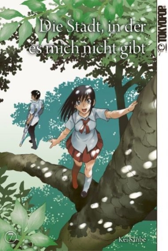 Buchcover und Innenansicht für das Buch: Die Stadt, in der es mich nicht gibt 07