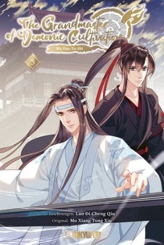 Buchcover und Innenansicht für das Buch: The Grandmaster of Demonic Cultivation - Mo Dao Zu Shi 05 (Manhua)