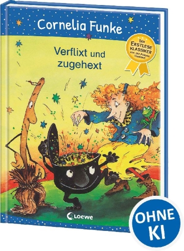 Buchcover und Innenansicht für das Buch: Verflixt und zugehext