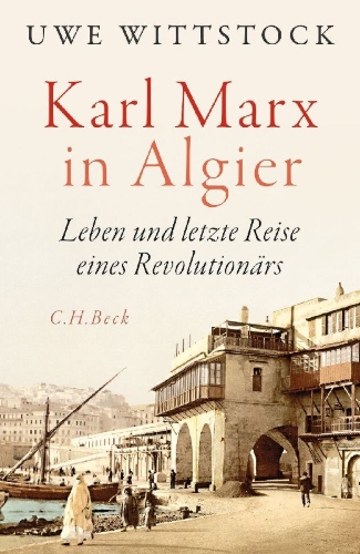 Buchcover und Innenansicht für das Buch: Karl Marx in Algier