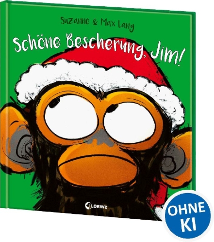 Buchcover und Innenansicht für das Buch: Grumpy Monkey - Oh, no! Christmas