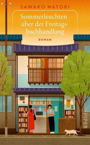 Buchcover und Innenansicht für das Buch: The Friday Bookshop - Summer and Soda