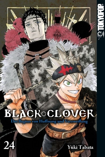 Buchcover und Innenansicht für das Buch: Black Clover 24
