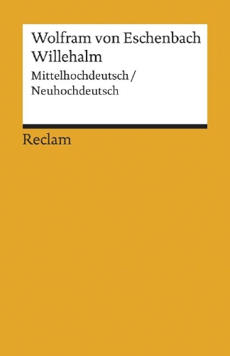 Buchcover und Innenansicht für das Buch: Willehalm