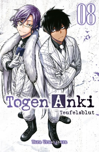 Buchcover und Innenansicht für das Buch: Togen Anki - Teufelsblut 08