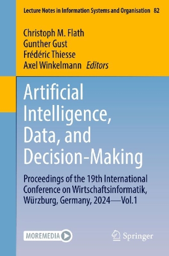 Buchcover und Innenansicht für das Buch: Artificial Intelligence, Data, and Decision-Making