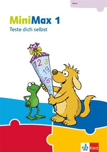 Buchcover und Innenansicht für das Buch: MiniMax 1. Teste dich selbst Klasse 1
