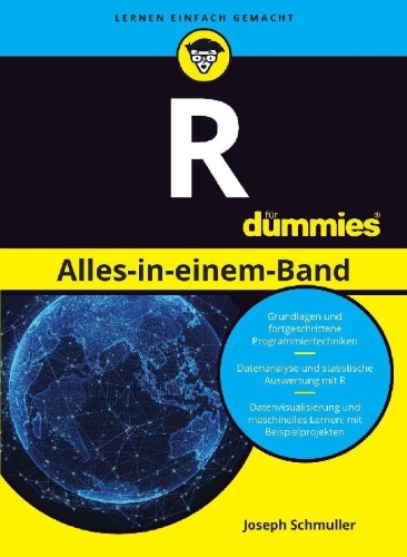Buchcover und Innenansicht für das Buch: R Alles-in-einem-Band für Dummies