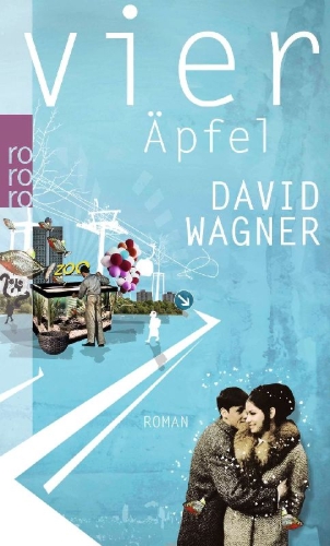 Buchcover und Innenansicht für das Buch: Vier Äpfel