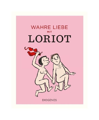 Buchcover und Innenansicht für das Buch: Wahre Liebe mit Loriot