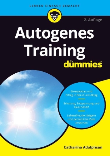 Buchcover und Innenansicht für das Buch: Autogenes Training für Dummies