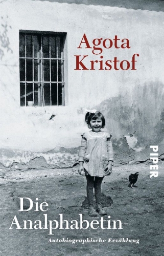 Buchcover und Innenansicht für das Buch: L'Analphabète