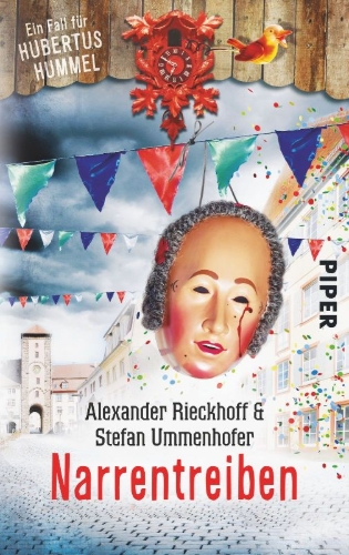 Buchcover und Innenansicht für das Buch: Narrentreiben