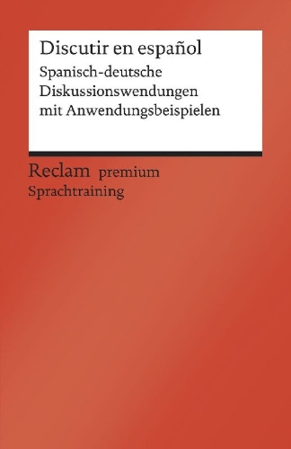 Buchcover und Innenansicht für das Buch: Discutir en español