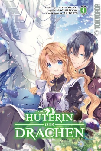 Buchcover und Innenansicht für das Buch: Hüterin der Drachen 04