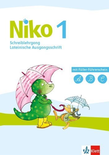 Buchcover und Innenansicht für das Buch: Niko 1. Schreiblehrgang Lateinische Ausgangsschrift Klasse 1