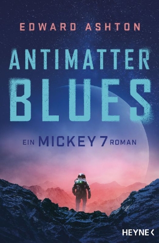 Buchcover und Innenansicht für das Buch: Antimatter Blues
