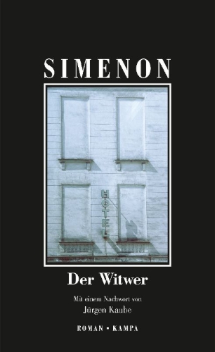 Buchcover und Innenansicht für das Buch: Le veuf