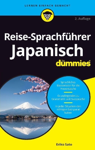 Buchcover und Innenansicht für das Buch: Reise-Sprachführer Japanisch für Dummies