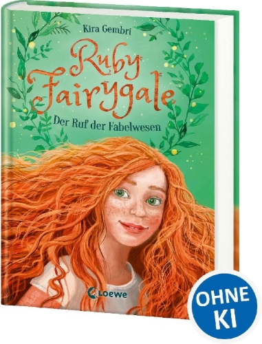 Buchcover und Innenansicht für das Buch: Ruby Fairygale (Band 1) - Der Ruf der Fabelwesen