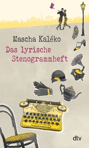 Buchcover und Innenansicht für das Buch: Das lyrische Stenogrammheft