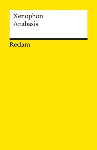 Buchcover und Innenansicht für das Buch: Anabasis