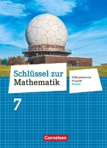 Buchcover und Innenansicht für das Buch: Schlüssel zur Mathematik 7. Schuljahr - Differenzierende Ausgabe Hessen - Schülerbuch