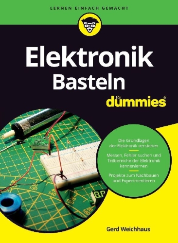Buchcover und Innenansicht für das Buch: Elektronik-Basteln für Dummies
