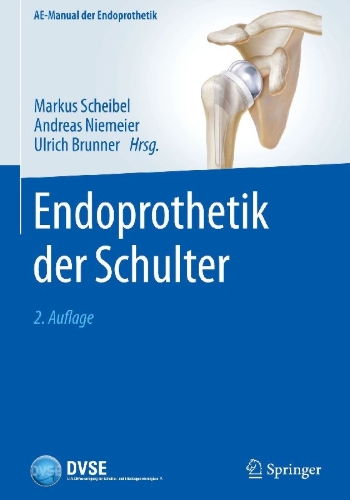 Buchcover und Innenansicht für das Buch: Endoprothetik der Schulter