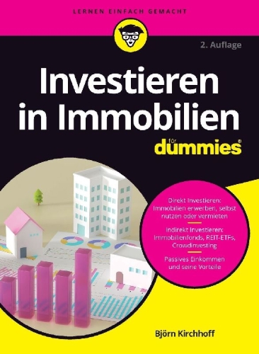 Buchcover und Innenansicht für das Buch: Investieren in Immobilien für Dummies