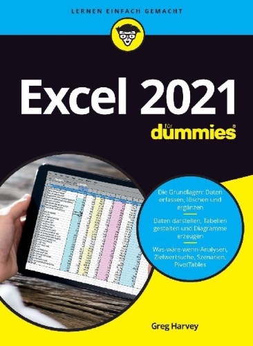 Buchcover und Innenansicht für das Buch: Excel 2021 für Dummies