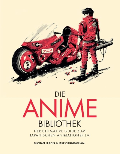 Buchcover und Innenansicht für das Buch: Die Anime-Bibliothek