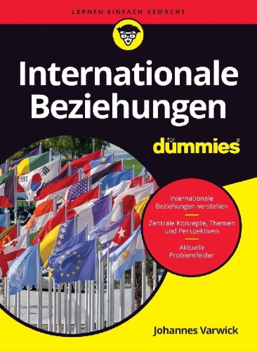 Buchcover und Innenansicht für das Buch: Internationale Beziehungen für Dummies