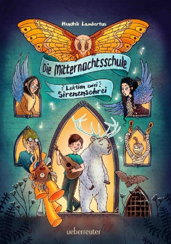 Buchcover und Innenansicht für das Buch: Die Mitternachtsschule - Lektion zwei: Sirenenschrei