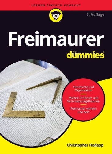 Buchcover und Innenansicht für das Buch: Freimaurer für Dummies