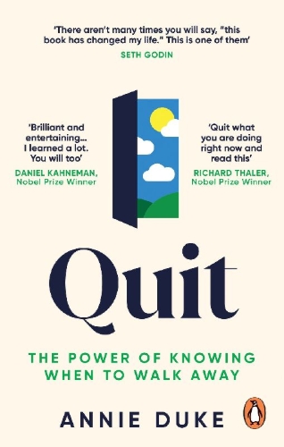 Buchcover und Innenansicht für das Buch: Quit