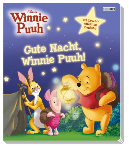 Buchcover und Innenansicht für das Buch: Disney Winnie Puuh: Gute Nacht, Winnie Puuh!