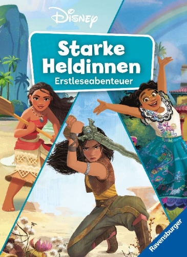 Buchcover und Innenansicht für das Buch: Disney: Starke Heldinnen - Erstleseabenteuer